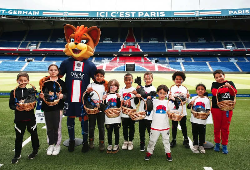 PSG : 7.000 enfants de la fondation du club assistent à un