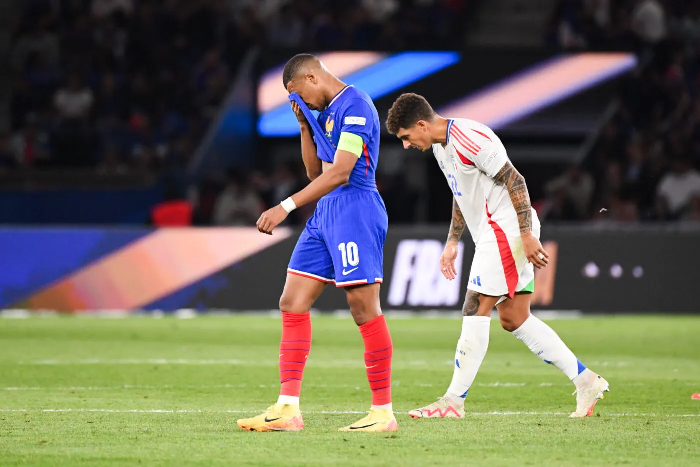 La France rate sa rentrée contre l'Italie