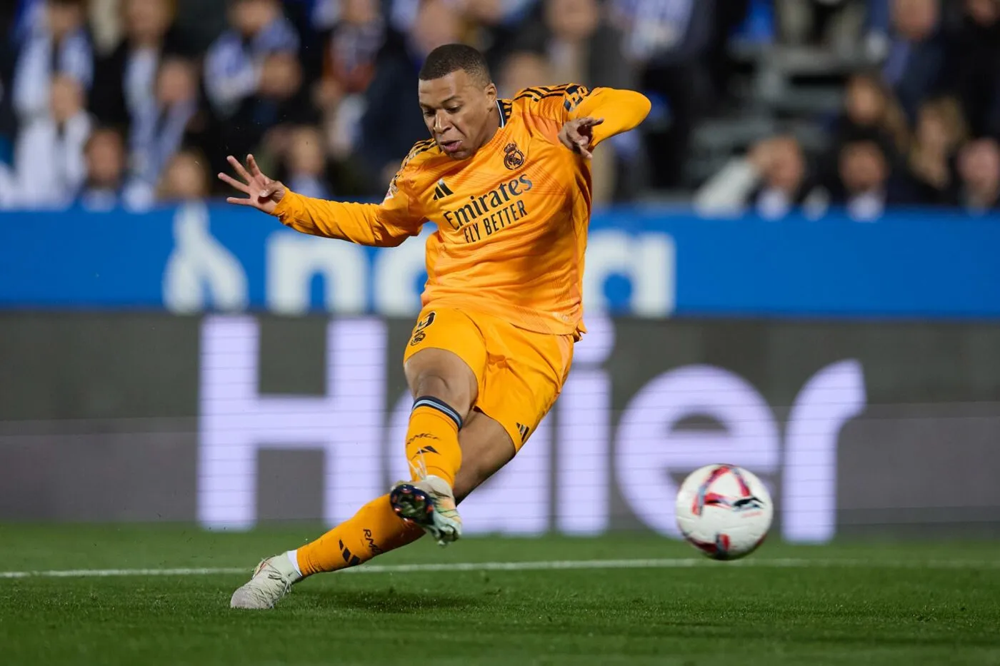 Kylian Mbappé buteur lors de la facile victoire du Real Madrid à Leganés