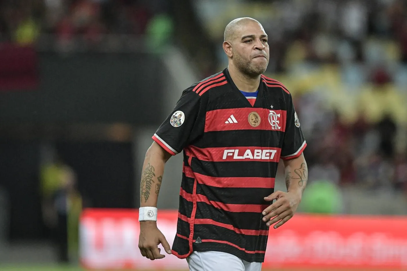 Adriano buteur pour ses adieux au Maracanã