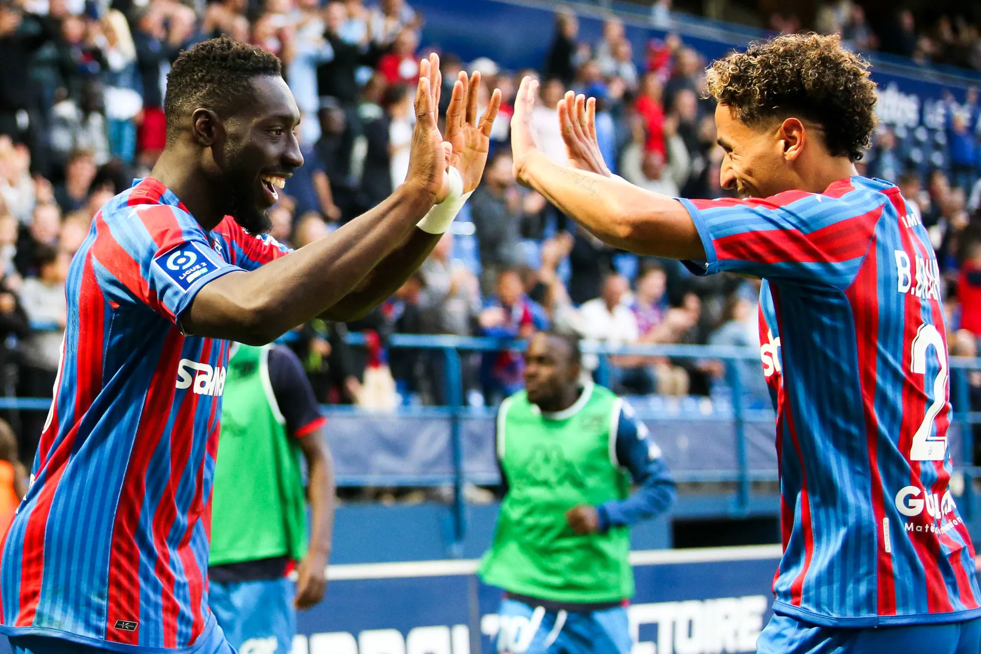 19 Alexandre MENDY (smc) during the Ligue 2 BKT match between Caen and Amiens at Stade Michel D'Ornano on September 10, 2022 in Caen, France. (Photo by Maxime Le Pihif/FEP/Icon Sport) - Photo by Icon sport