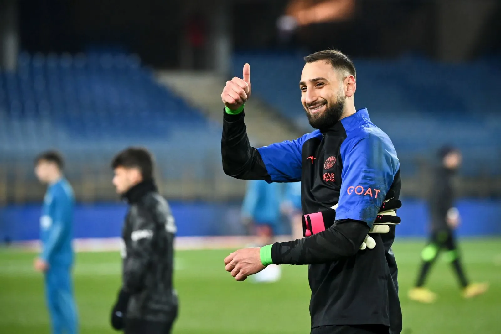 Donnarumma, gants de confiance