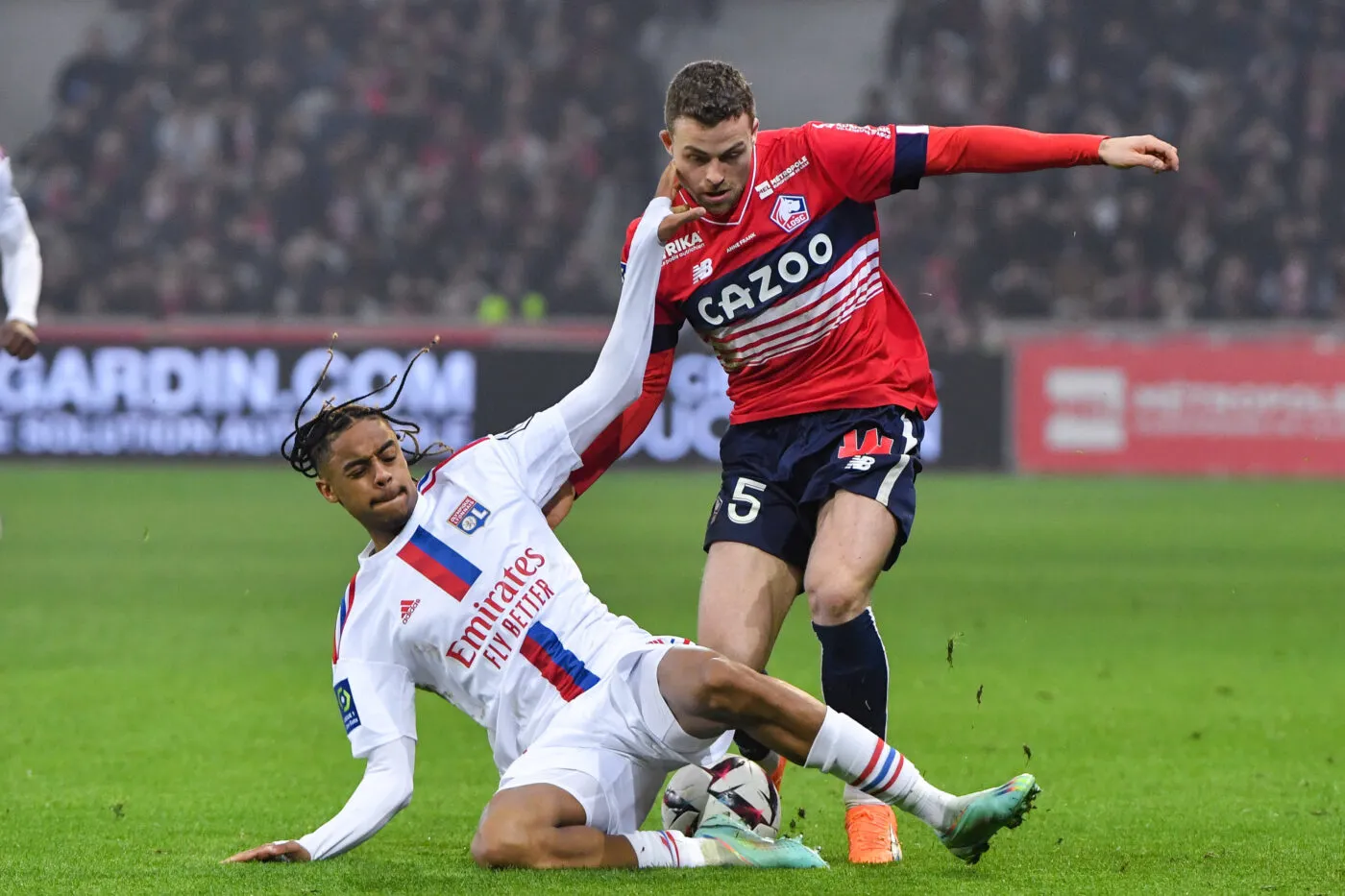 Lyon rattrape Lille par le col au buzzer