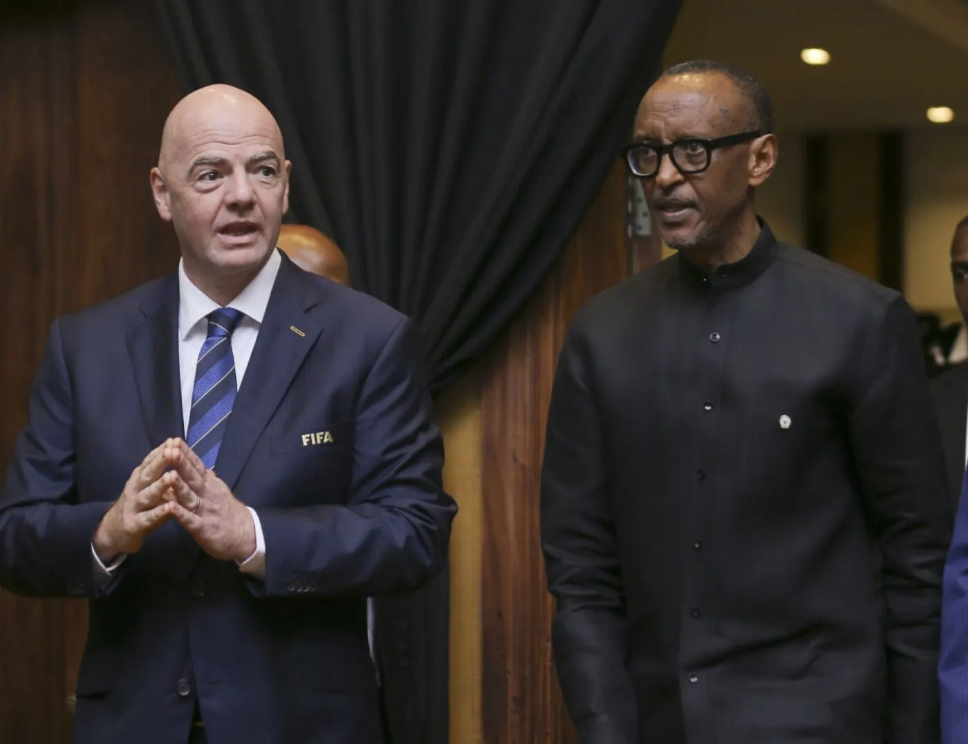 Infantino compare son «<span style="font-size:50%">&nbsp;</span>combat<span style="font-size:50%">&nbsp;</span>» à la tête de la FIFA à celui du Rwanda après le génocide