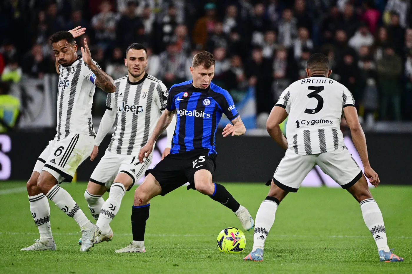 La Juventus et l&rsquo;Inter se neutralisent