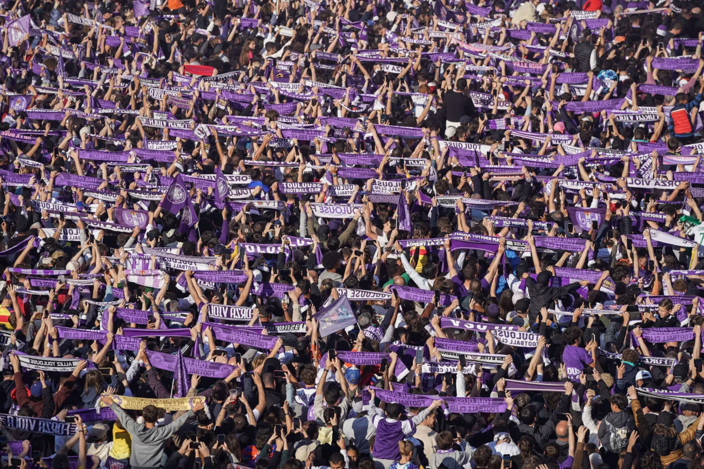 Toulouse, plus foot la ville