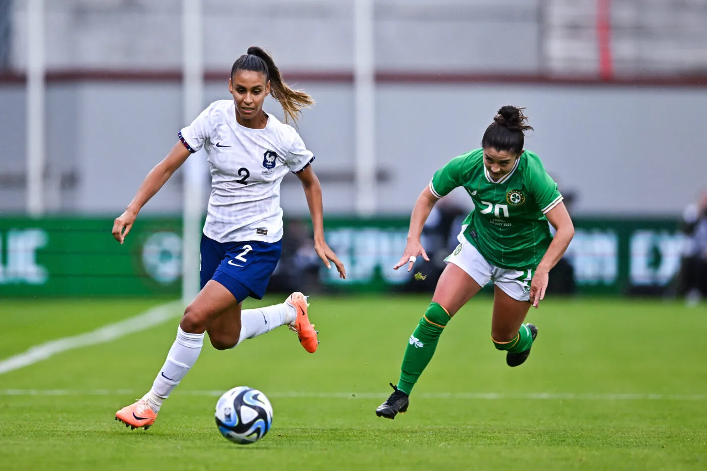 En mode diesel, les Bleues passent l'Irlande à la moulinette