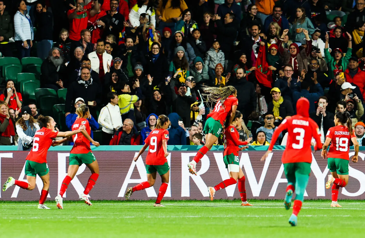 Le Maroc s'impose face à la Colombie, les deux nations qualifiées en 8es