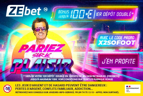 Bonus ZEbet : 100€ offerts DIRECT (Dépose 100€ et Mise avec 200€)