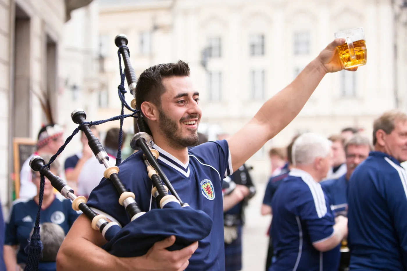 Écosse : bière et match !