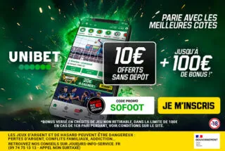 Bonus Unibet : 110€ offerts en EXCLU avec le code SOFOOT