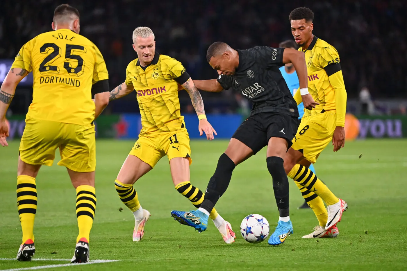 Les notes du PSG face au Borussia Dortmund