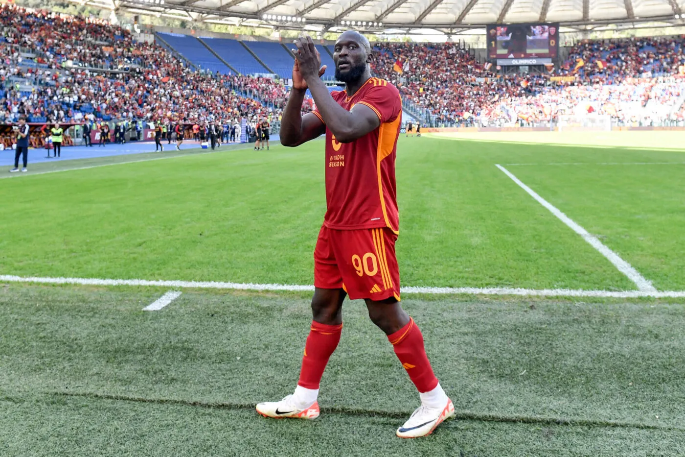 José Mourinho Défend Une Nouvelle Fois Romelu Lukaku Italie As Roma 25 Oct 2023 So 