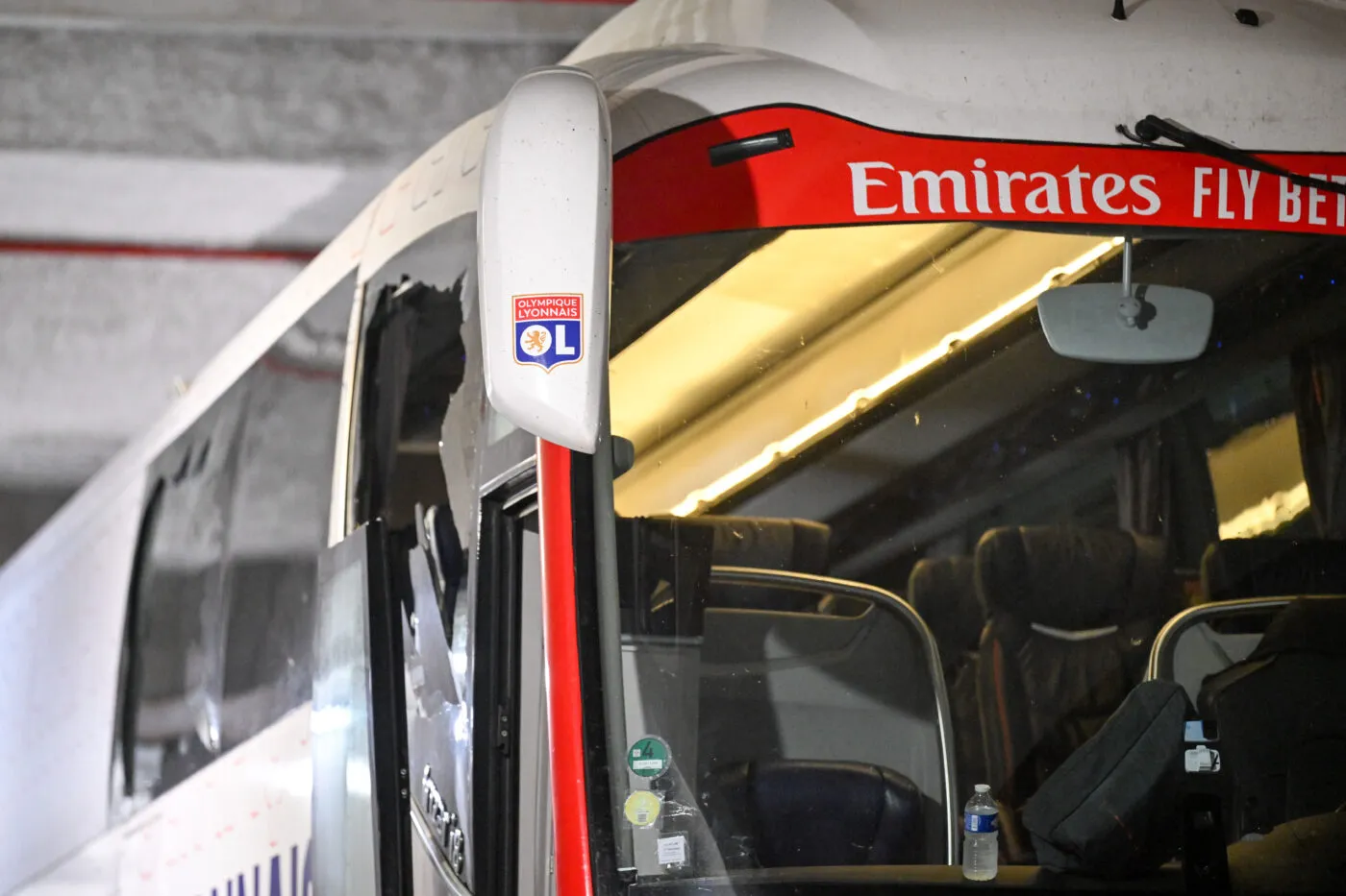 Le chauffeur d&rsquo;un bus de supporters lyonnais témoigne