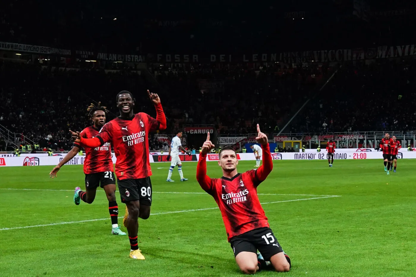 Le Milan grignote Frosinone