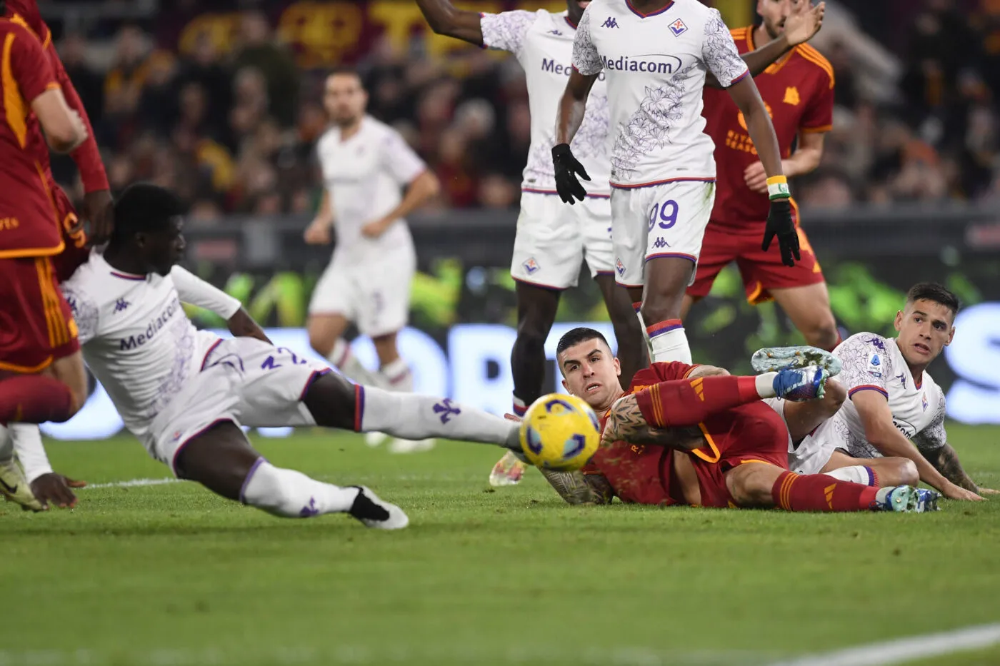 La Roma arrache un nul miraculeux face à la Fiorentina