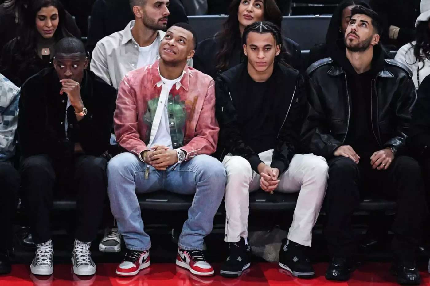 Beckham, Mbappé, Ronaldo : du beau monde en tribunes à Paris pour le match de NBA