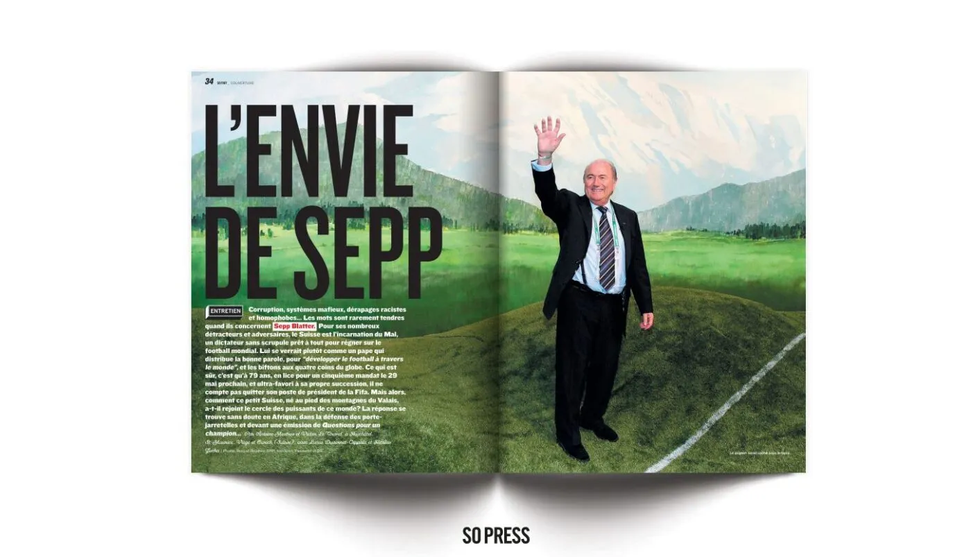 Sepp Blatter : des questions pour un champion