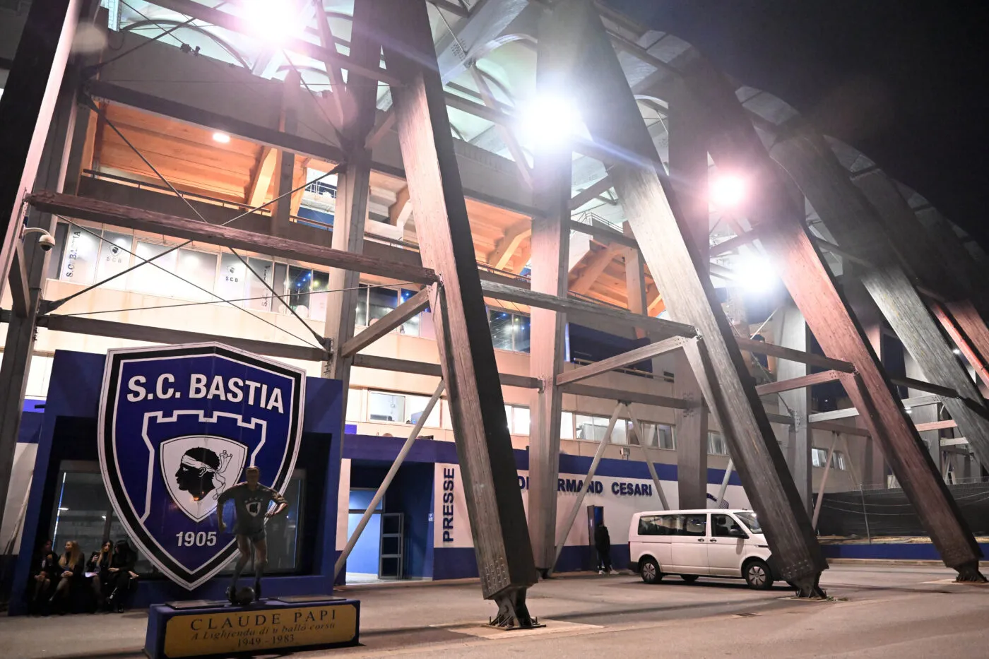 Bastia conteste son retrait d’un point pour le racisme de certains de ses supporters