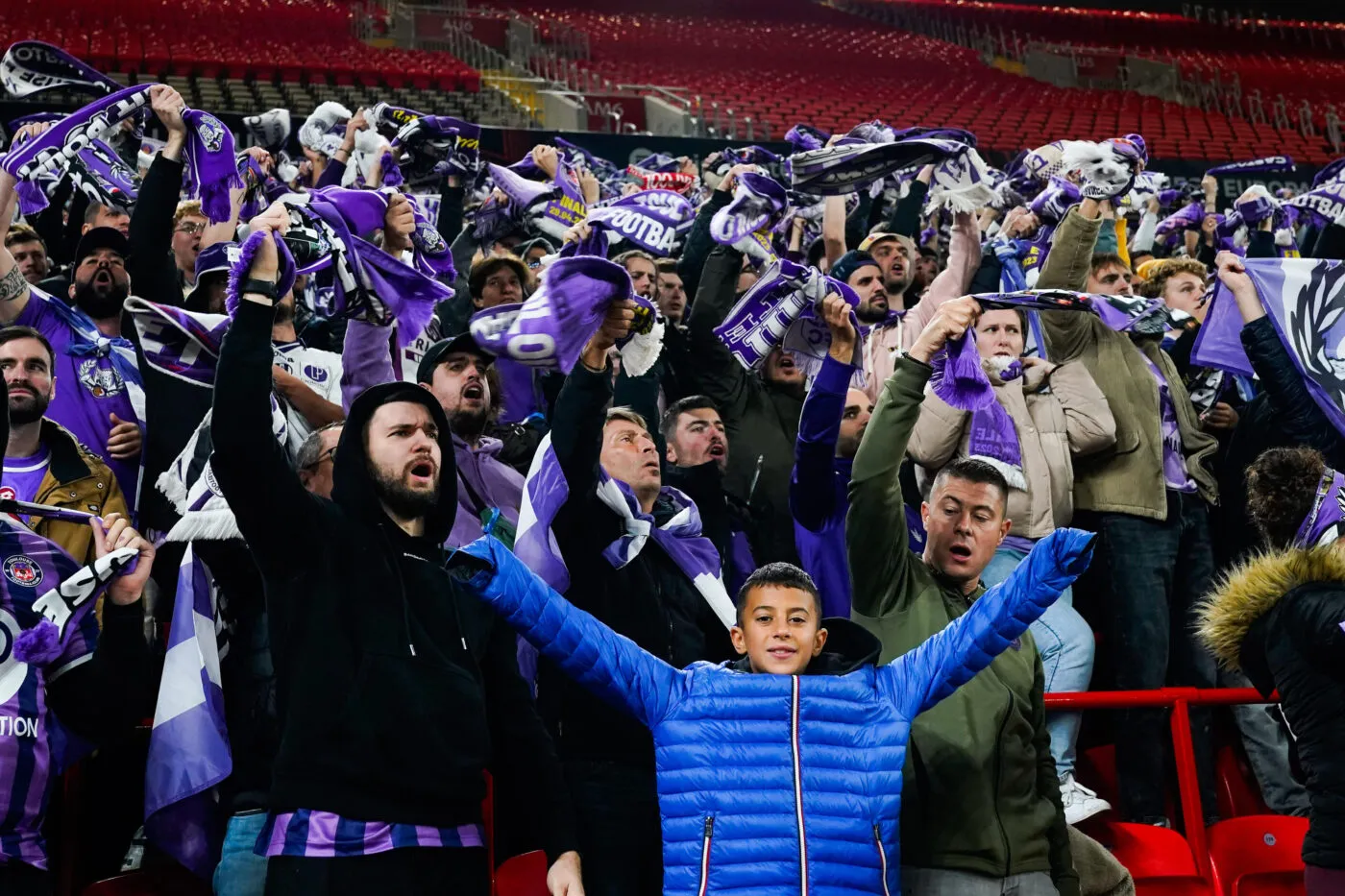 Les supporters toulousains réalisent le plus gros déplacement de l’histoire du club