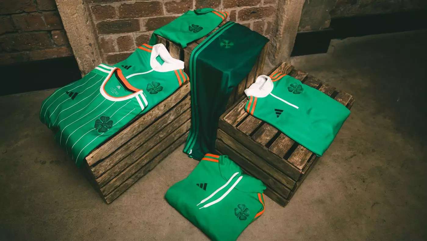 Le Celtic sort un maillot sublime en hommage à&#8230; l&rsquo;Irlande