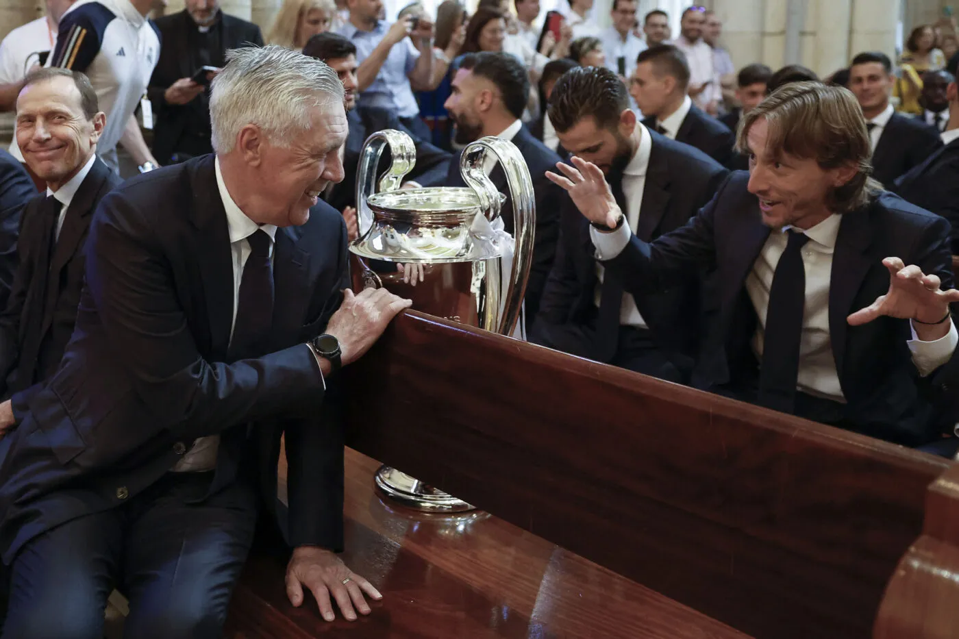 Toujours plus de folie dans les célébrations du Real Madrid