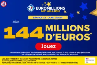 EuroMillions mardi 11 juin 2024 : 144 millions d’euros à gagner !