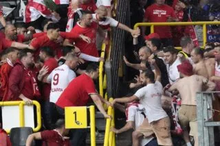 L’avant-match de Turquie-Géorgie entâché par des bagarres entre supporters