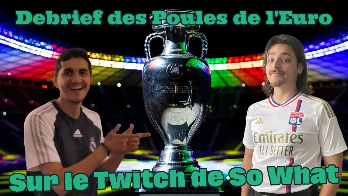 Venez, on débriefe la fin des poules de l’Euro sur Twitch !