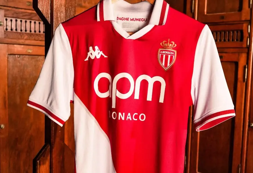 Le nouveau maillot de l&rsquo;AS Monaco est évidemment splendide