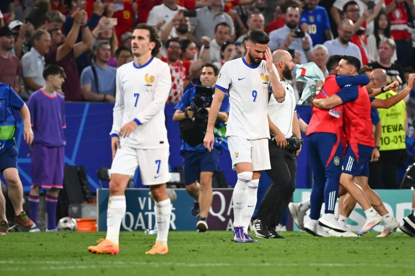 Ce mardi 9 juillet ne pouvait être qu’un jour noir pour le foot français