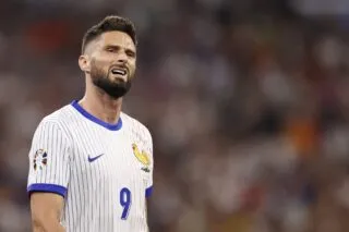 Olivier Giroud espérait une meilleure fin avec l'équipe de France