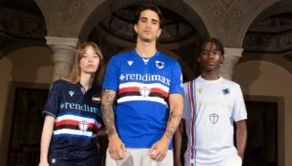 Mamma Mia! Les maillots de la Sampdoria sont magnifiques !
