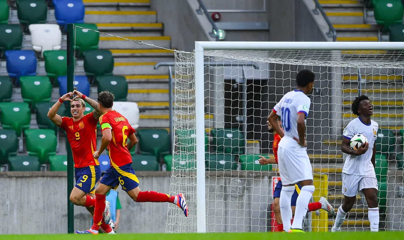 Les Bleuets tombent face à l&rsquo;Espagne en finale de l&rsquo;Euro U19