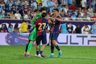 Amical : Une très jeune équipe du Barça tient Manchester City en échec