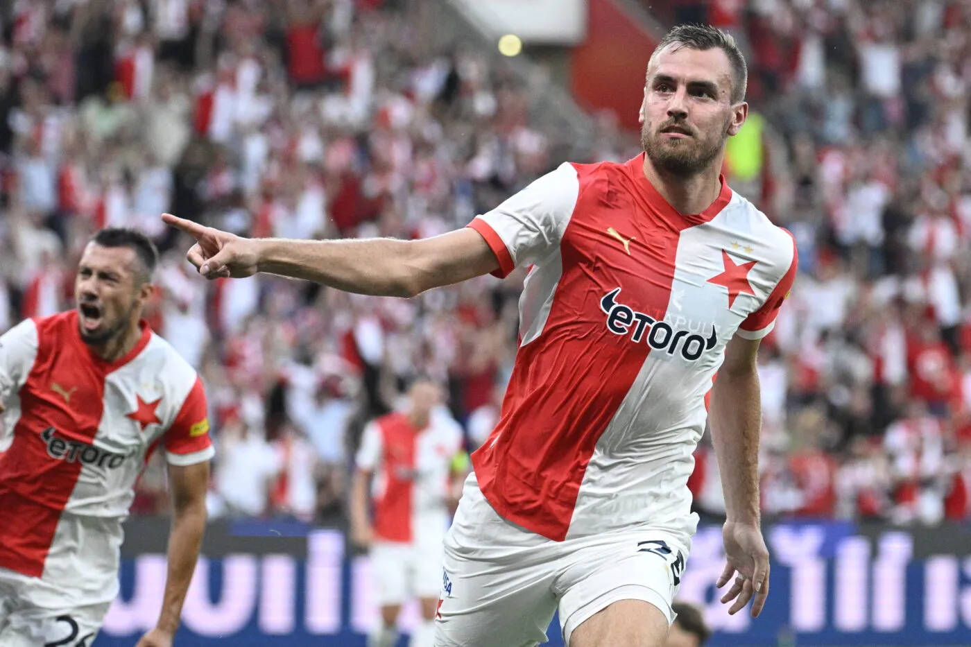 C1 : le Slavia prend une option sur la qualification contre l'Union Saint-gilloise