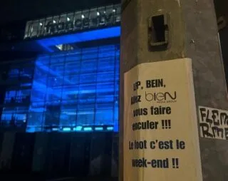 Des Ultras ciblent la LFP et beIN Sports devant plusieurs rédactions