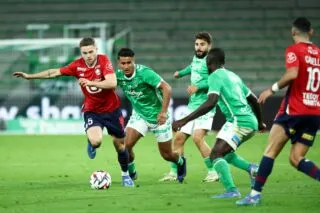 Saint-Étienne décroche son premier succès de la saison contre Lille