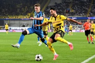 Bynoe-Gittens soulage Dortmund contre le Club Bruges