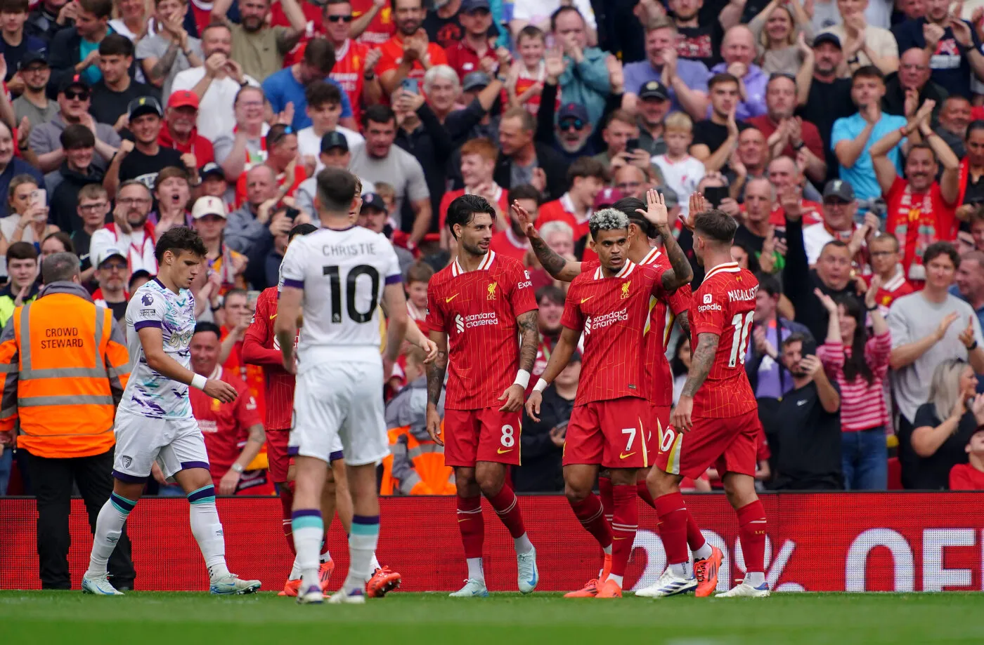 Liverpool déroule pour prendre la tête, Tottenham et Villa ont également le sourire