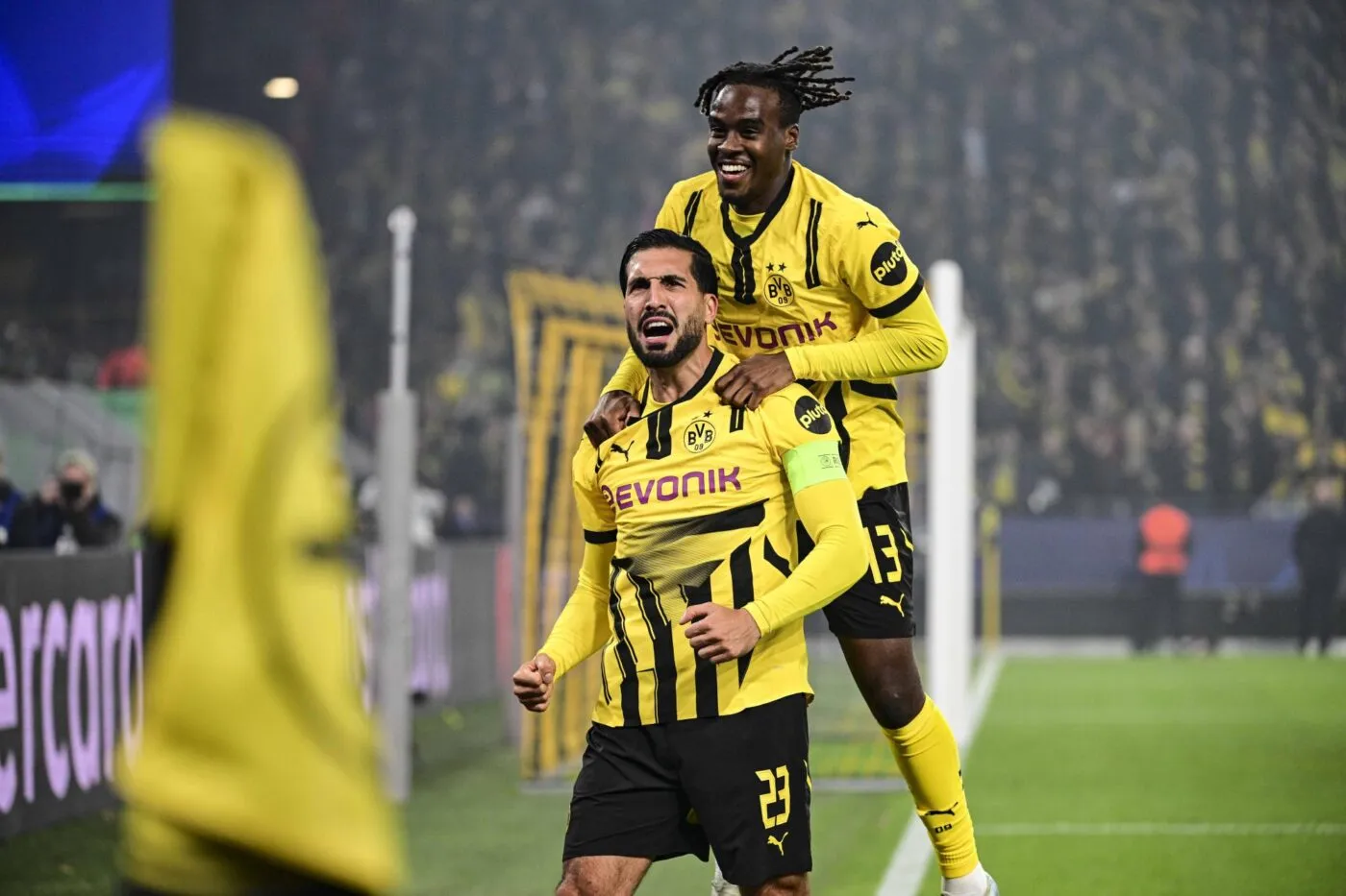 Ligue des champions : Dortmund leader devant Brest