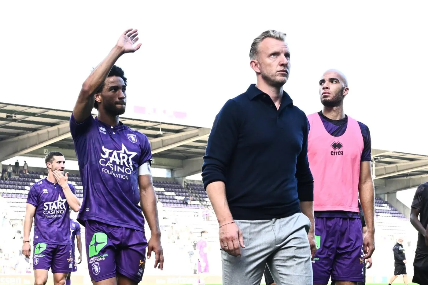 Dirk Kuyt en pleine galère avec le Beerschot