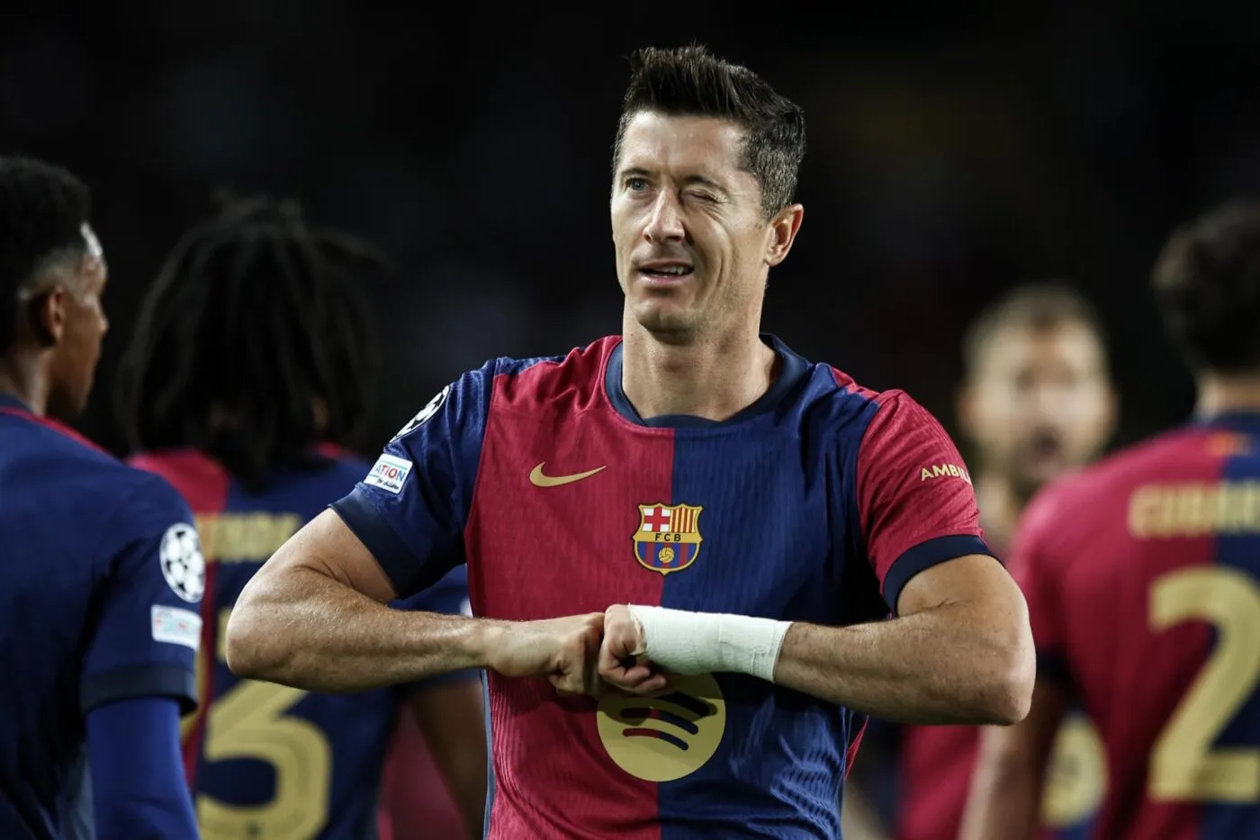 Le Barça en grande forme face à Alavés avec un triplé de Lewandowski