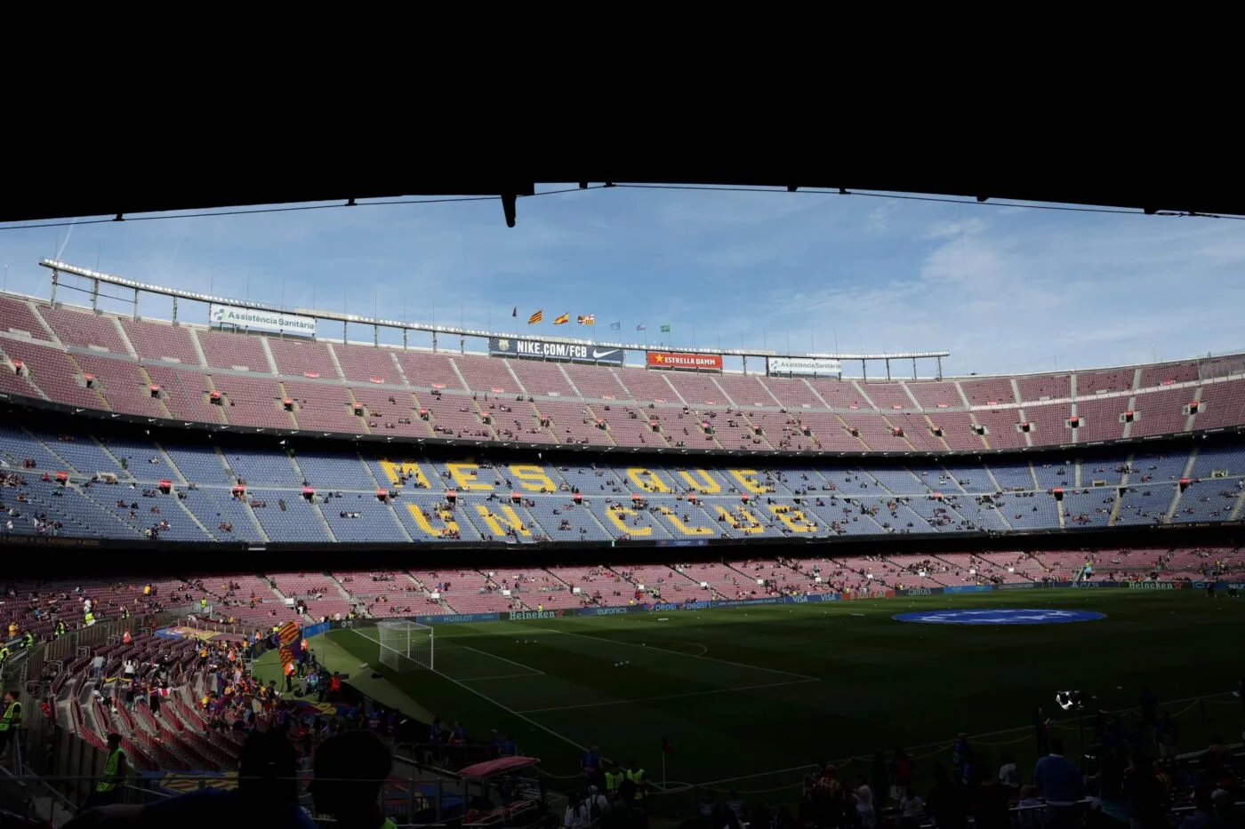 Barcelone : six blessés après une bagarre entre ouvriers sur le chantier du Camp Nou