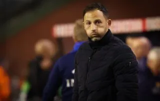 Domenico Tedesco chahuté par les supporters belges