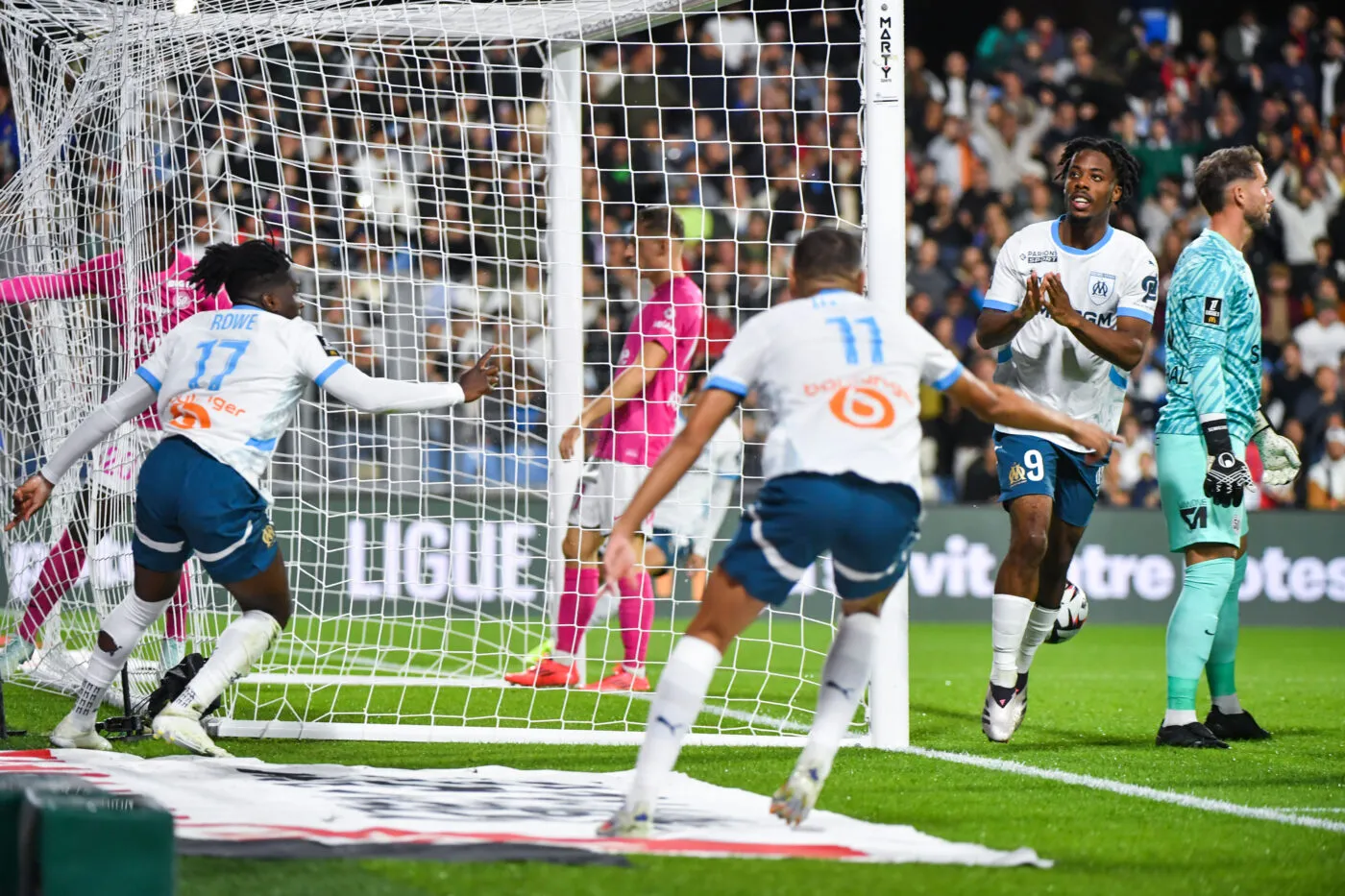 L’OM concasse Montpellier