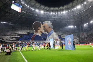 OM-PSG : les tifos marseillais, avec une référence historique