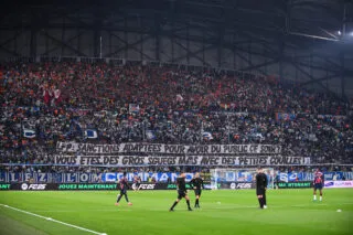 Des centaines de supporters marseillais ont quitté le Vélodrome avant la mi-temps