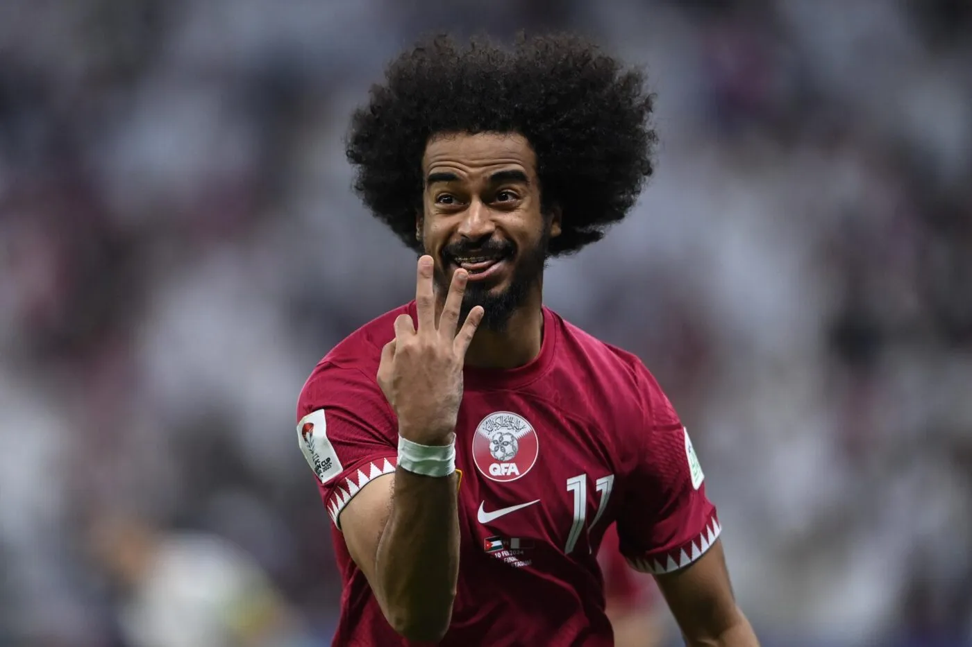 Un joueur qatari chambre Mbappé après un but