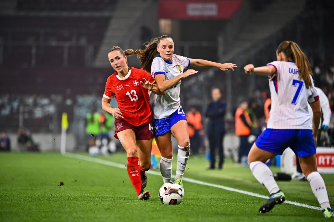 Les Bleues battues par la Suisse en amical